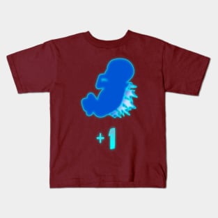 Gojira: + 1  Dorsal Fetus Blue Kids T-Shirt